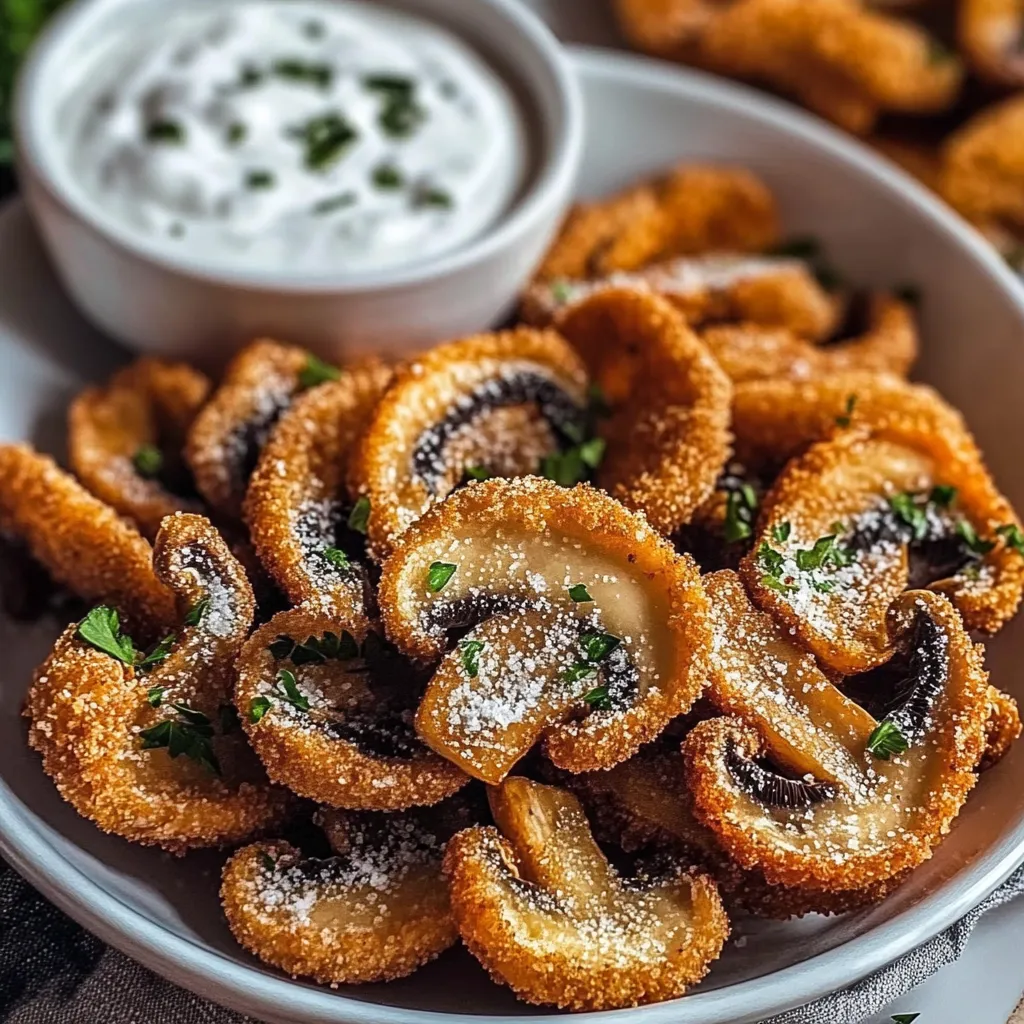 A plate of fried food with a bowl of dipping sauce.