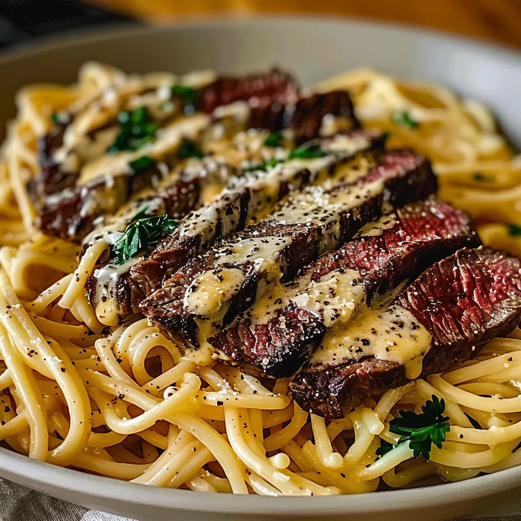 A bowl of pasta with meat and cheese.