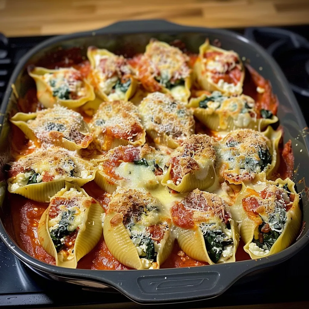 A pan of food with a variety of pasta dishes.