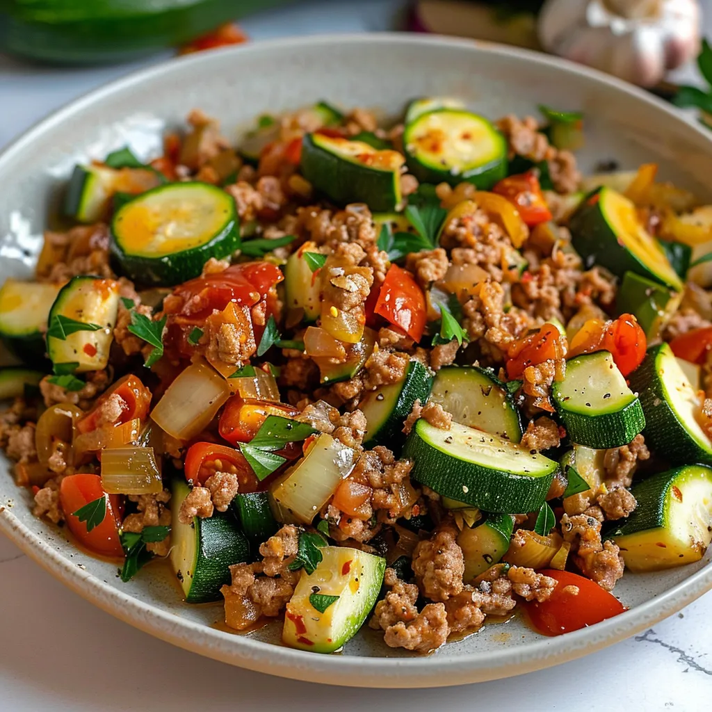 A bowl of meat and vegetables.