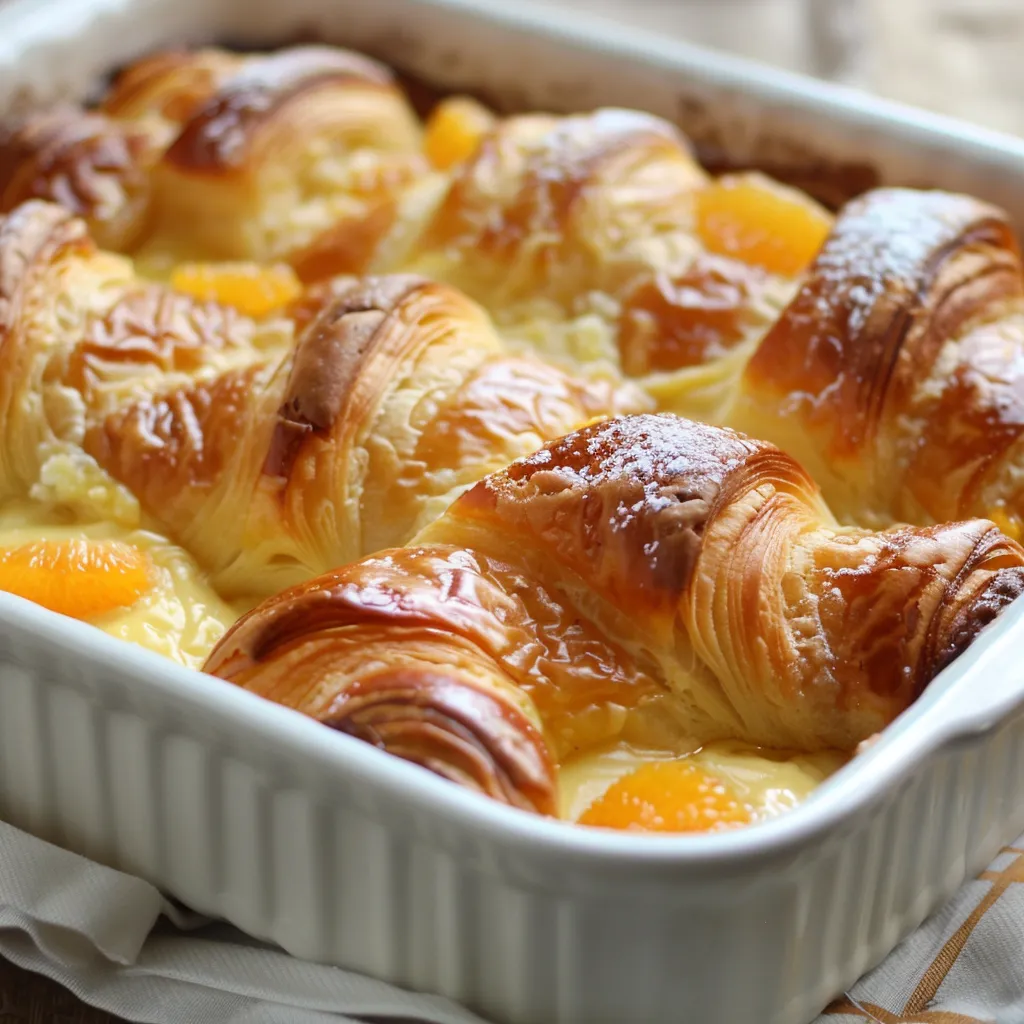 A white bowl filled with croissants and cheese.