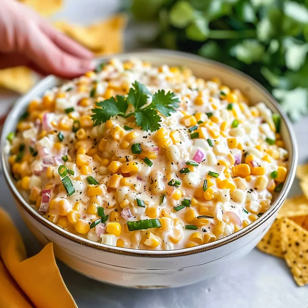 A bowl of food with a green garnish.