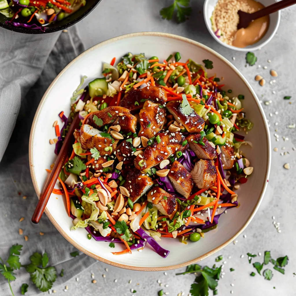 A bowl of food with chopsticks.