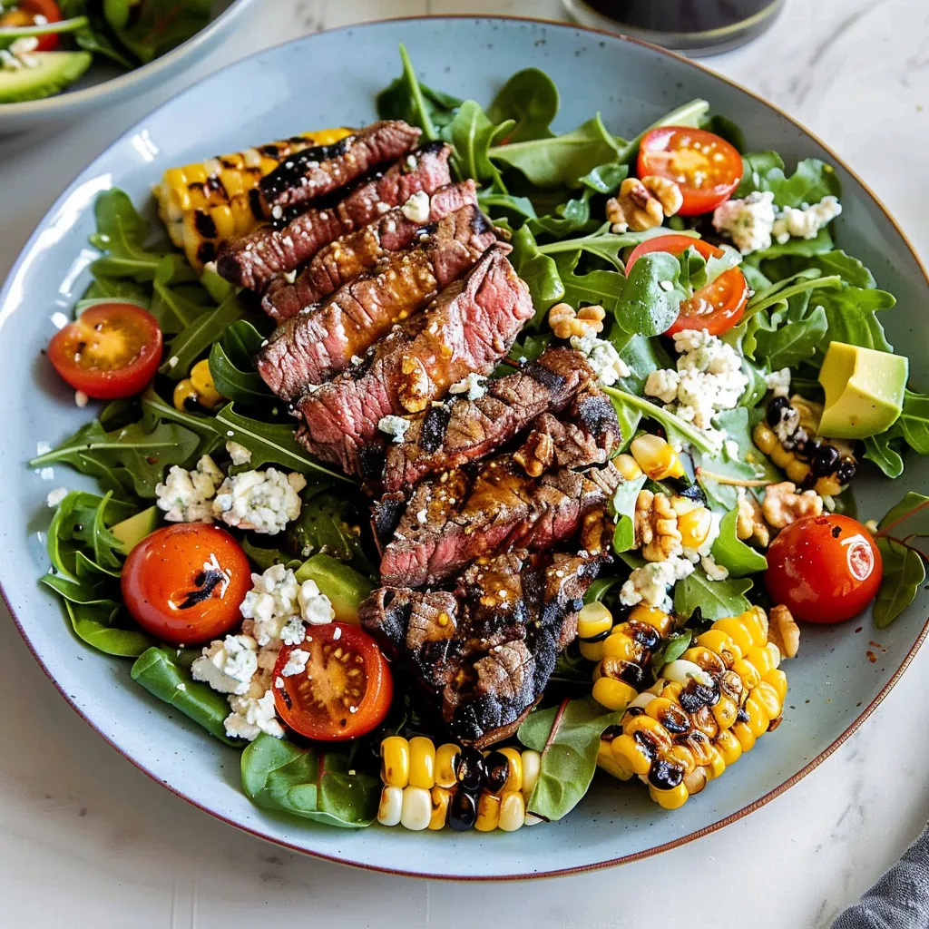 A plate of food with meat and vegetables.