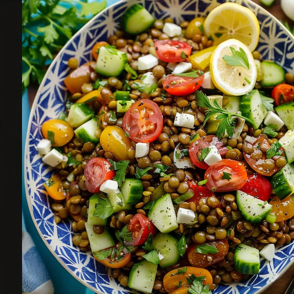 A bowl of vegetables including tomatoes, cucumbers, and beans.