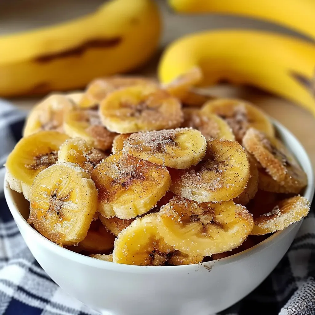 A bowl of banana slices.