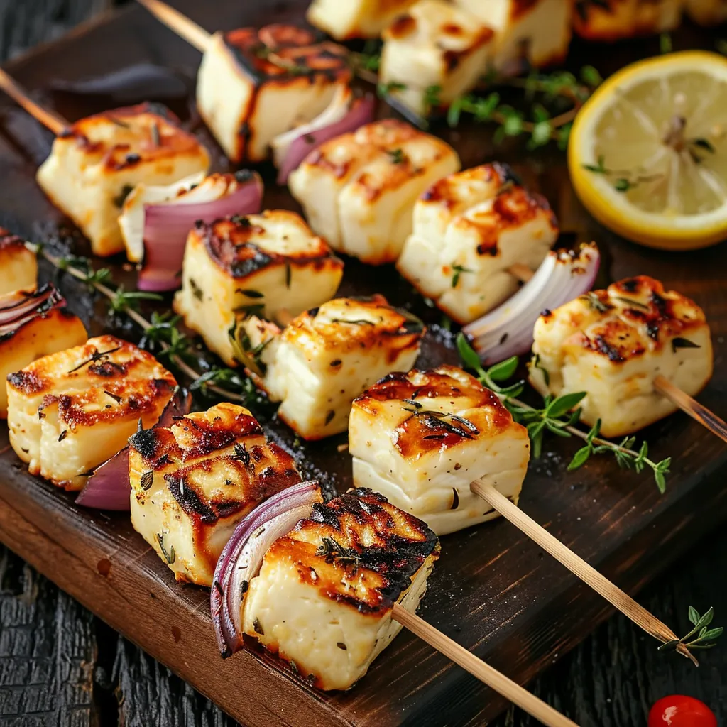 A wooden board with a plate of food on it.