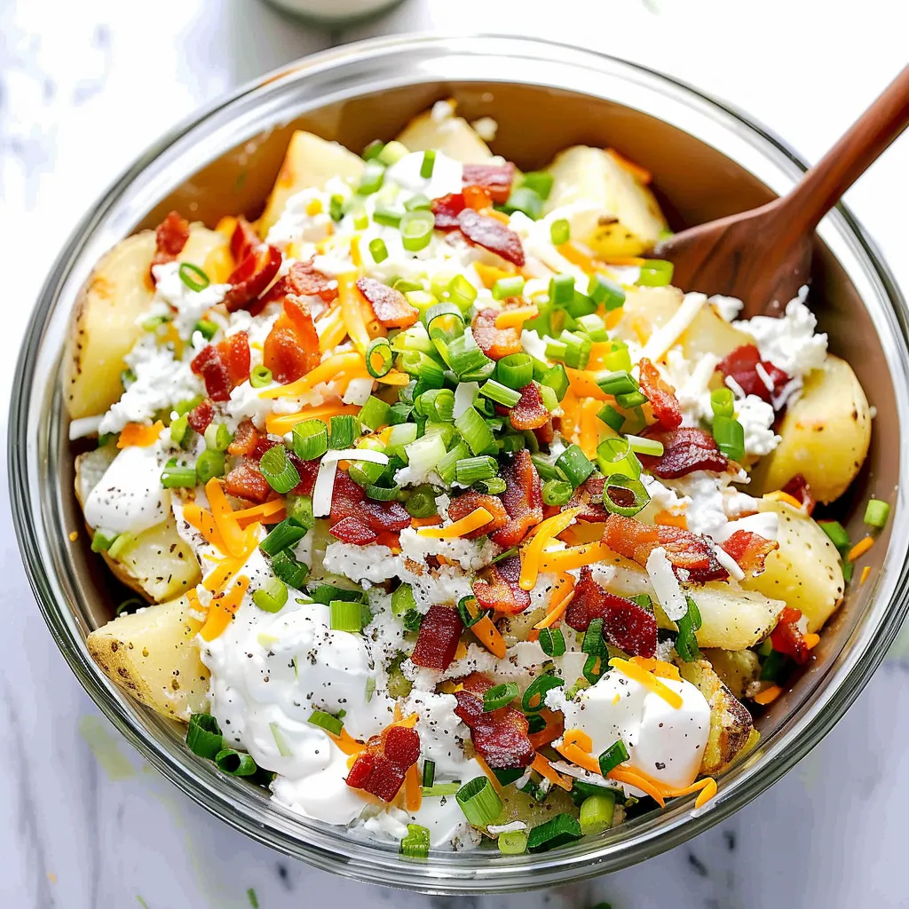 A bowl of food with a spoon in it.
