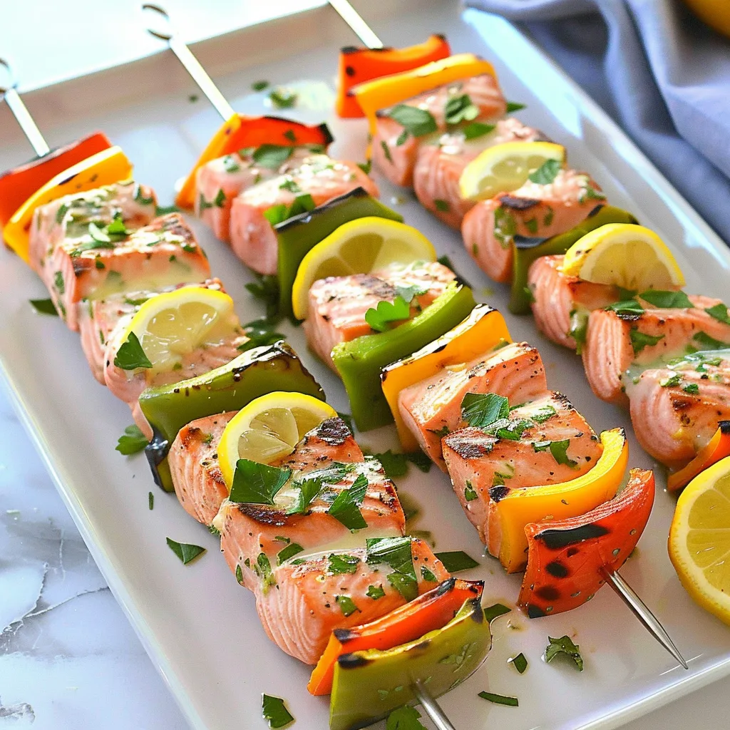 A plate of food with a lemon wedge on top.