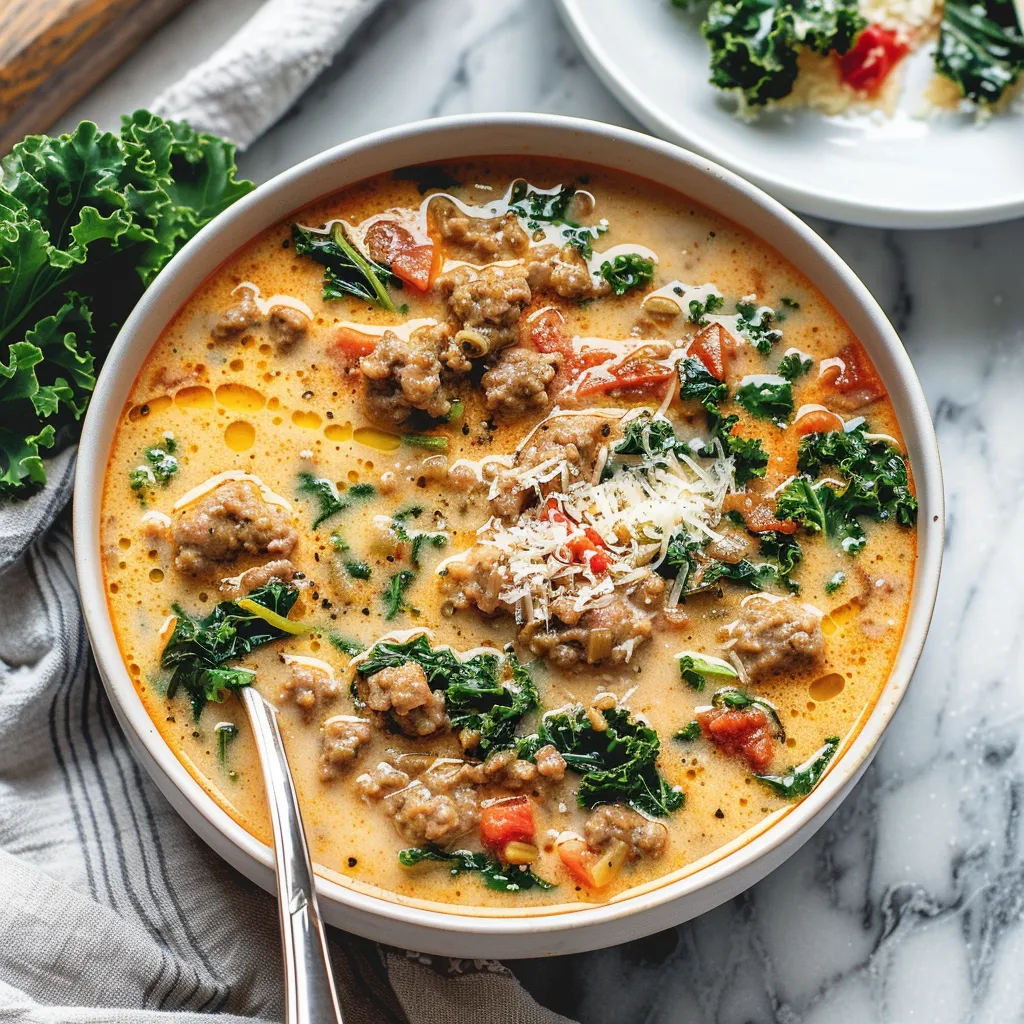 A bowl of soup with meat and vegetables.
