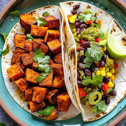 A plate of food with a taco and a burrito.